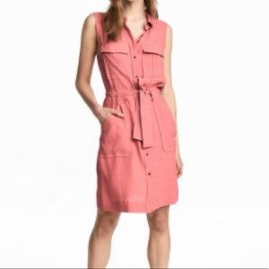 H&M Dress with Tie Belt